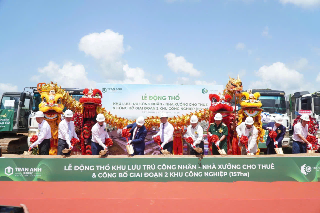Tây Ninh khởi công khu lưu trú 800 căn hộ, mở rộng thêm 157ha đất công nghiệp